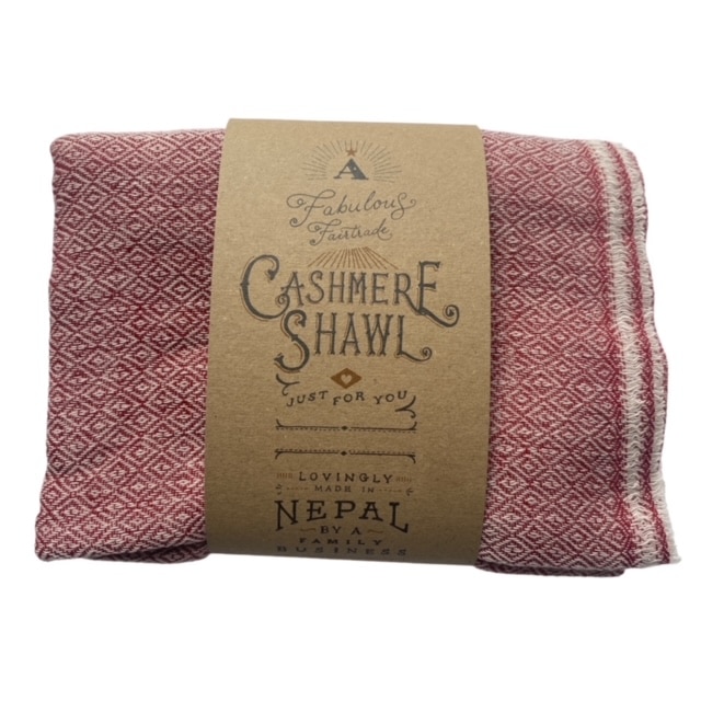 Fairtrade cashmere shawl  2