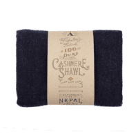 WildWoolPic I Cashmere shawl charcoal