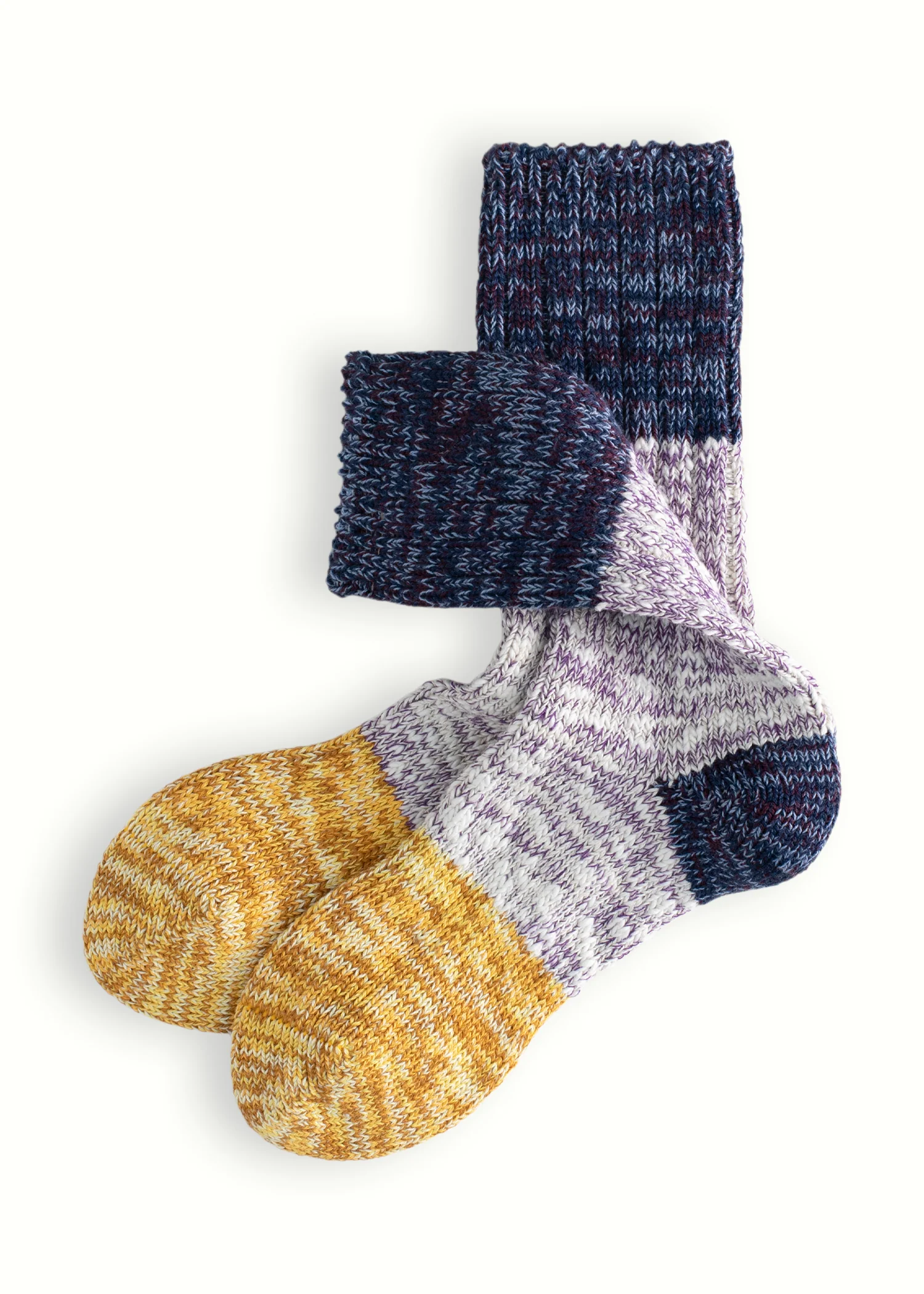 Wildwool-recycled-cotton-socks-charlie-blackberry