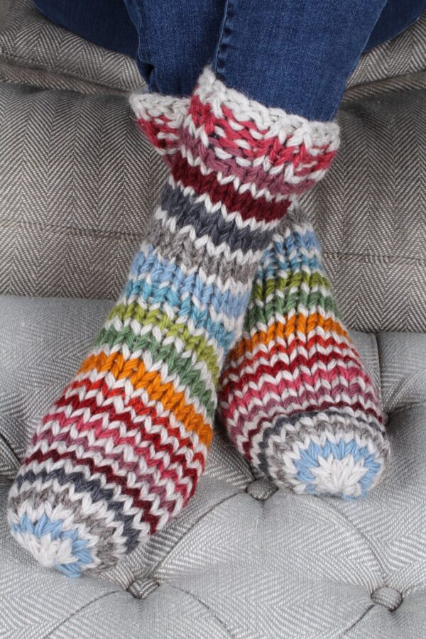 Woollen sofa socks 1