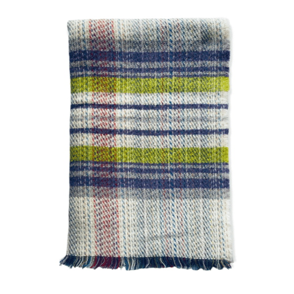 Recycled wool Rug throw 3