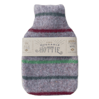 Recycled woollen hot water bottle