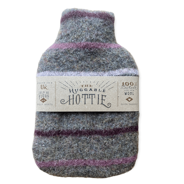 Recycled wool hot water bottle 3