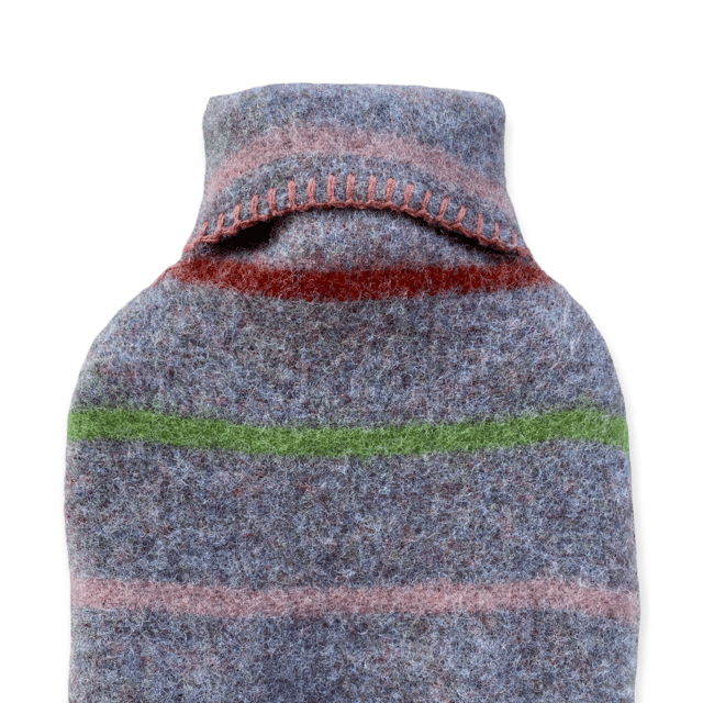 Recycled wool hot water bottle 9