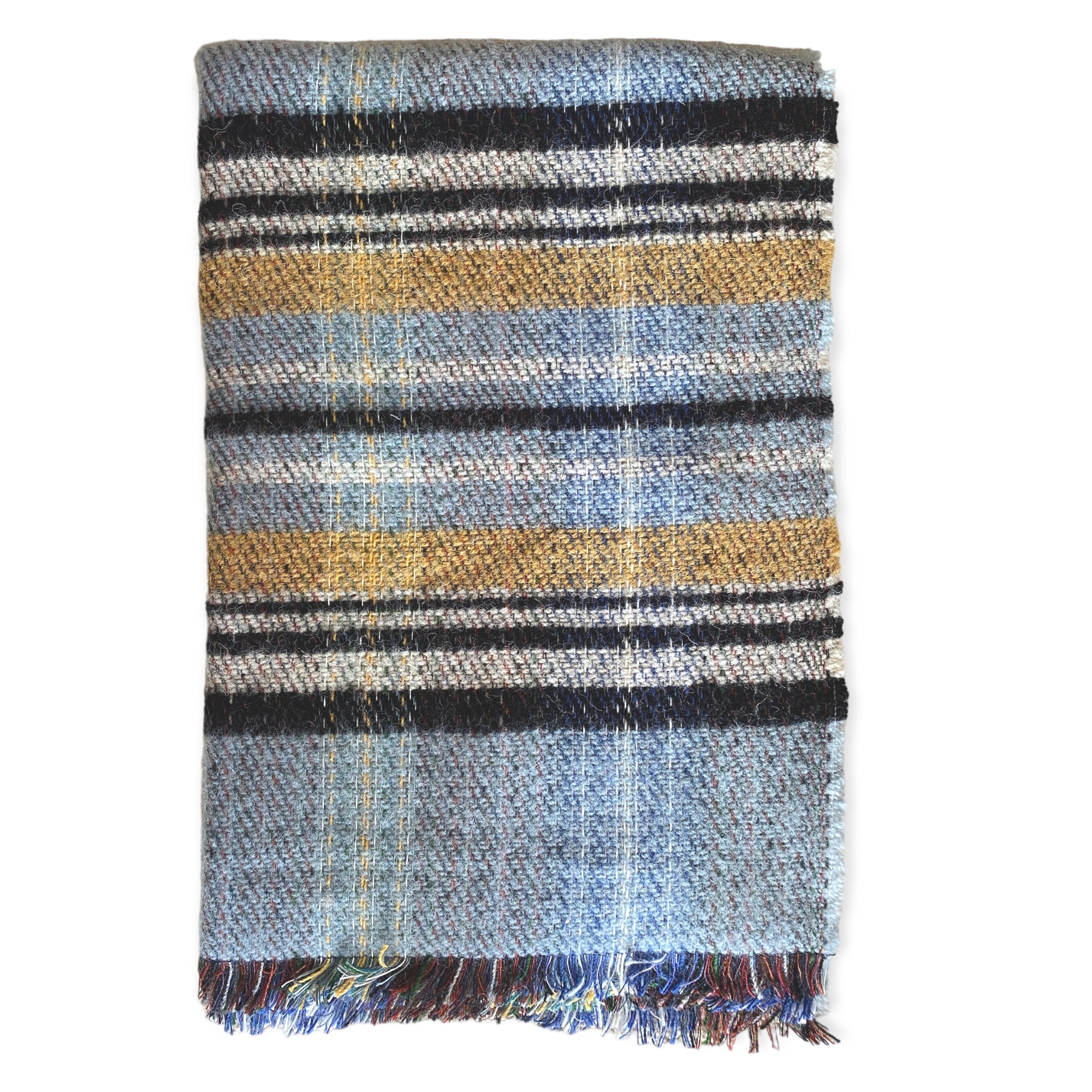 recycled wool throw. 3