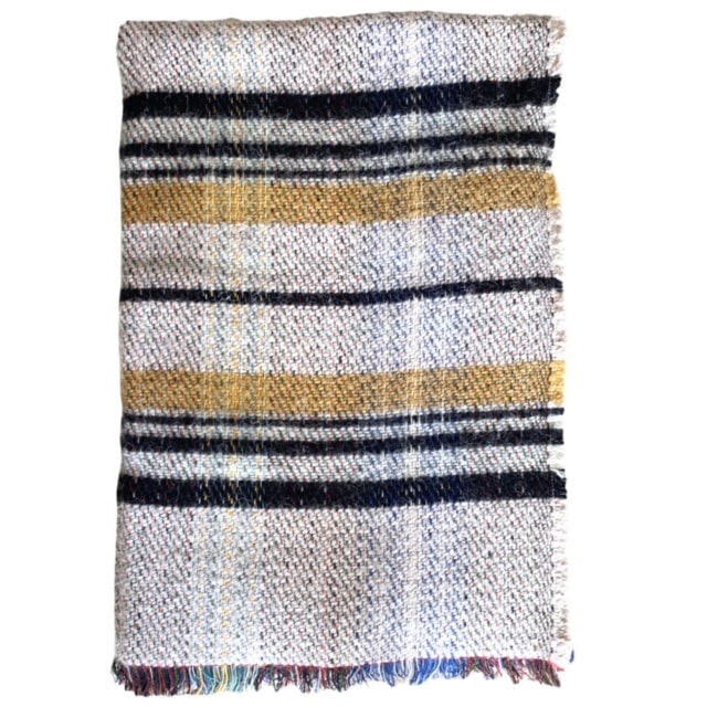 recycled woollen Throw