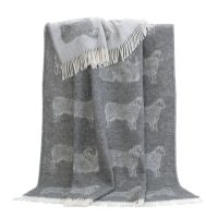 Grey Sheep Pure Wool Throw