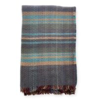 Recycled rug throw pure wool 3