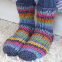 woollen sofa sock Pachamama