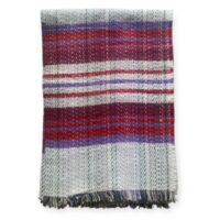 Recycled wool throw