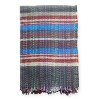 Recycled wool throw 10