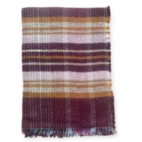 Recycled wool throw 6