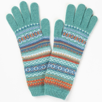 Emeralds Fairisle glove Merino wool
