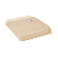 Fair Isle Oatmeal Pure Wool Throw