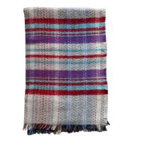 Delphinium Recycled Pure Wool Throw