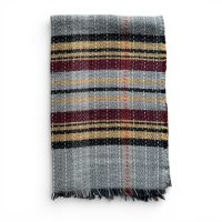 Red Earth Recycled Pure Wool Throw