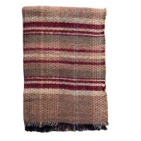 Rust Recycled Pure Wool Throw