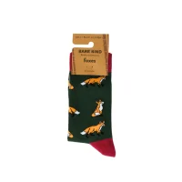 Save The Fox Bamboo Sock