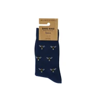 Save the Bee Bamboo Sock