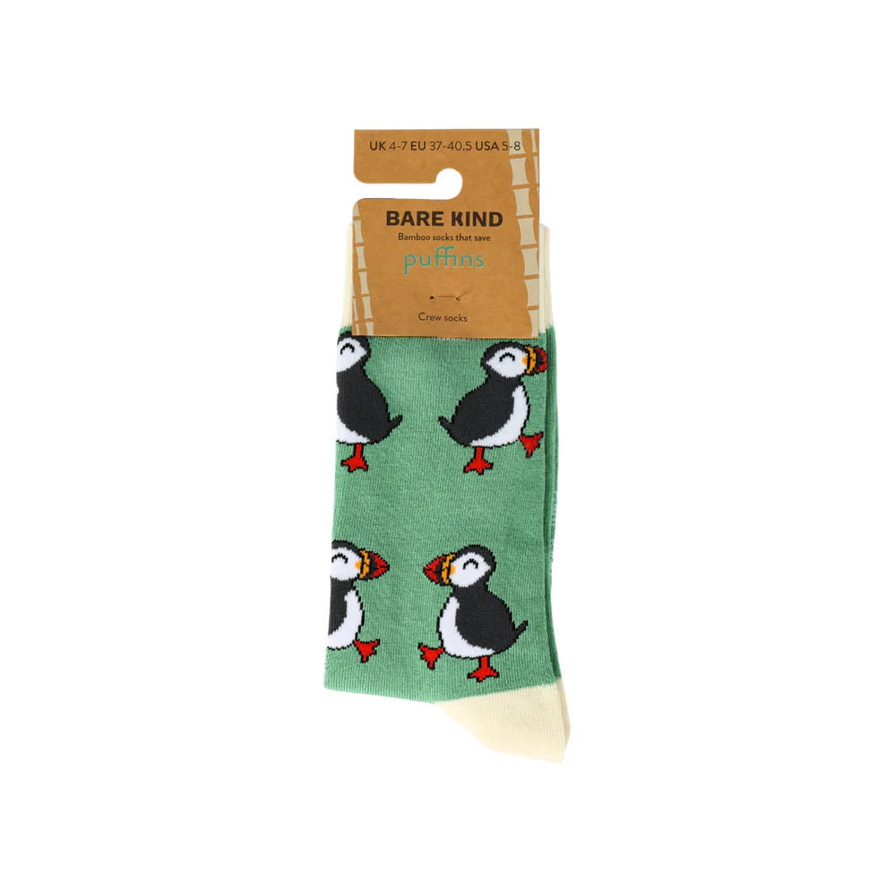 save-the- puffin-sock