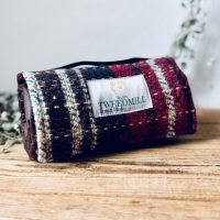 'Photina' Pure Wool Recycled Walkers Companion (Brown Wax Cotton Underside)