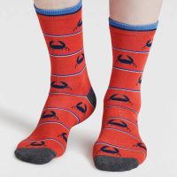 Crab Bamboo Socks (Men's)
