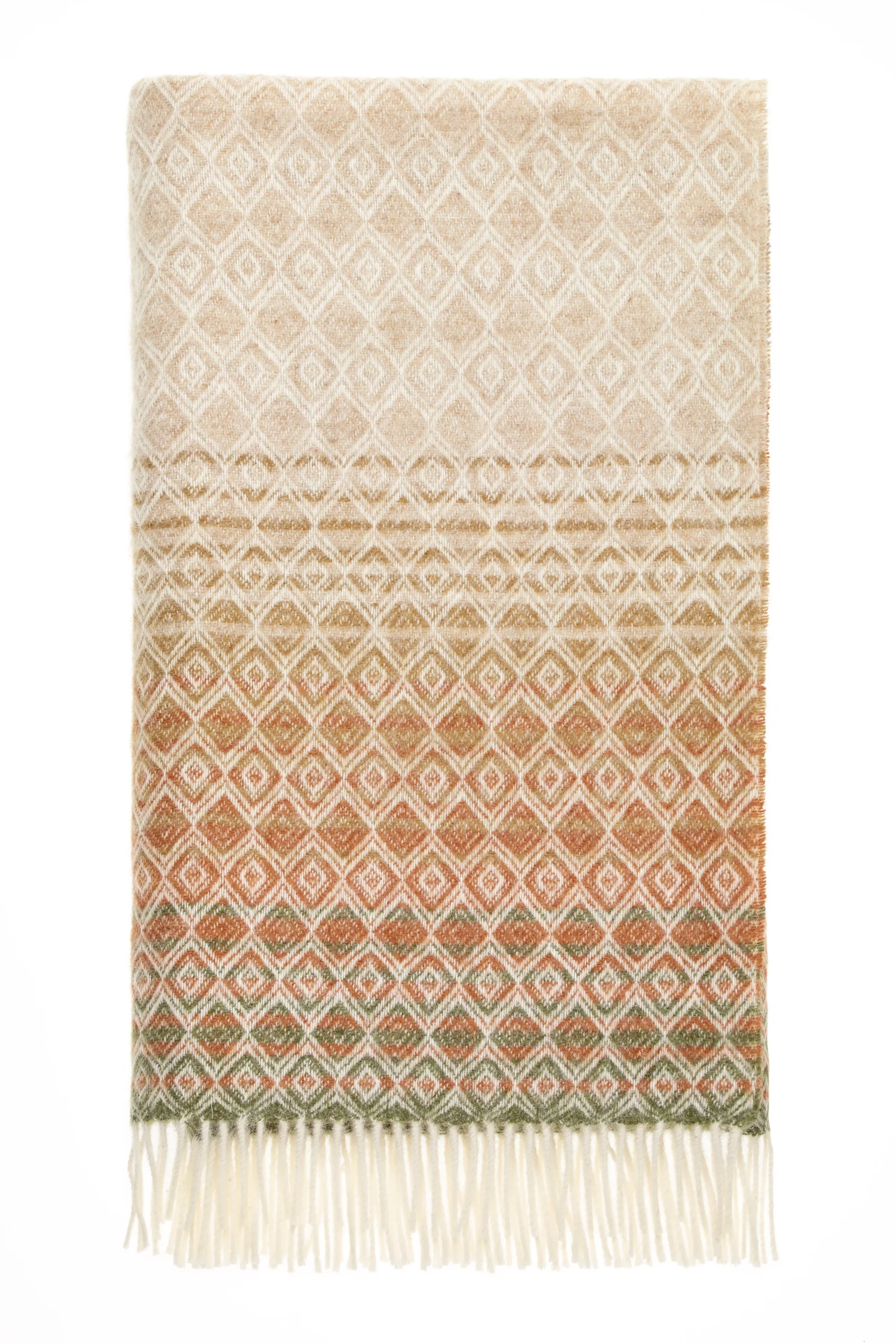 Ombre Teracotta British Lambswool Ombre Teracotta British Lambswool