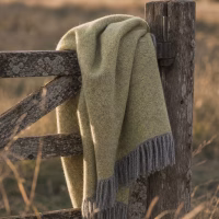 Cosy Lemon Pure Wool Throw
