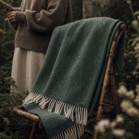 Heritage Spruce Pure Wool Throw
