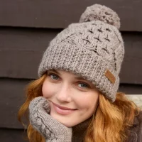 Fairtrade Merino Wool Enniskerry Bobble Beanie