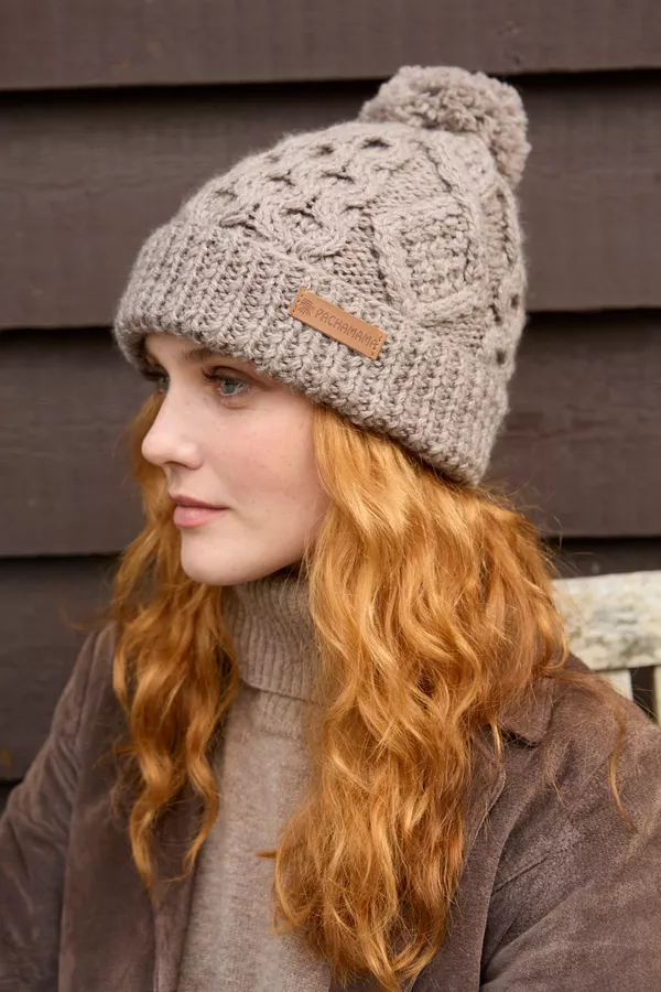 Enniskerry Merino Bobble beanie Enniskerry Merino Bobble beanie