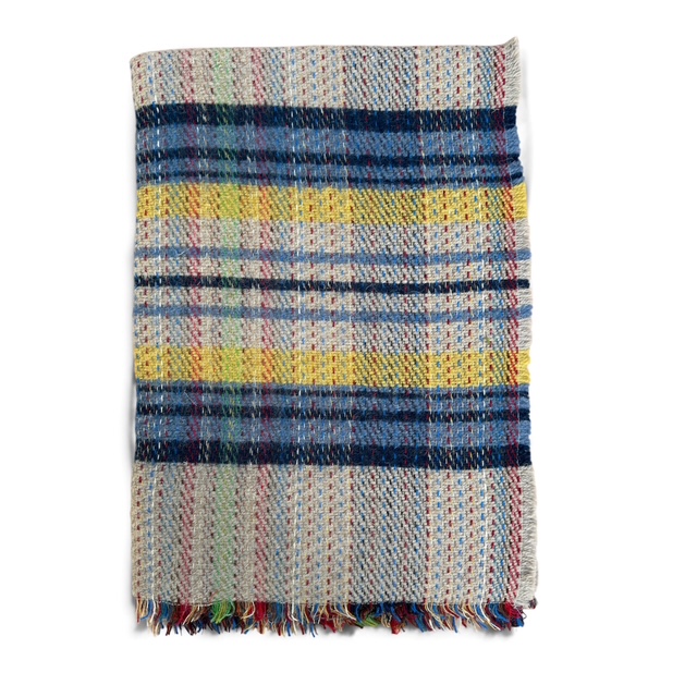 Recycled wool throw Recycled wool throw