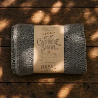 Black Diamond Cashmere Shawl