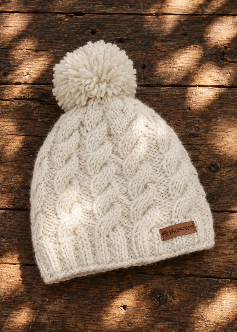 pachamama-cairngorm-mohair-blend-bobble-hat-oatmeal-ww pachamama-cairngorm-mohair-blend-bobble-hat-oatmeal-ww