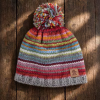 Fairtrade Children's Pure Wool  Seville Bobble Hat