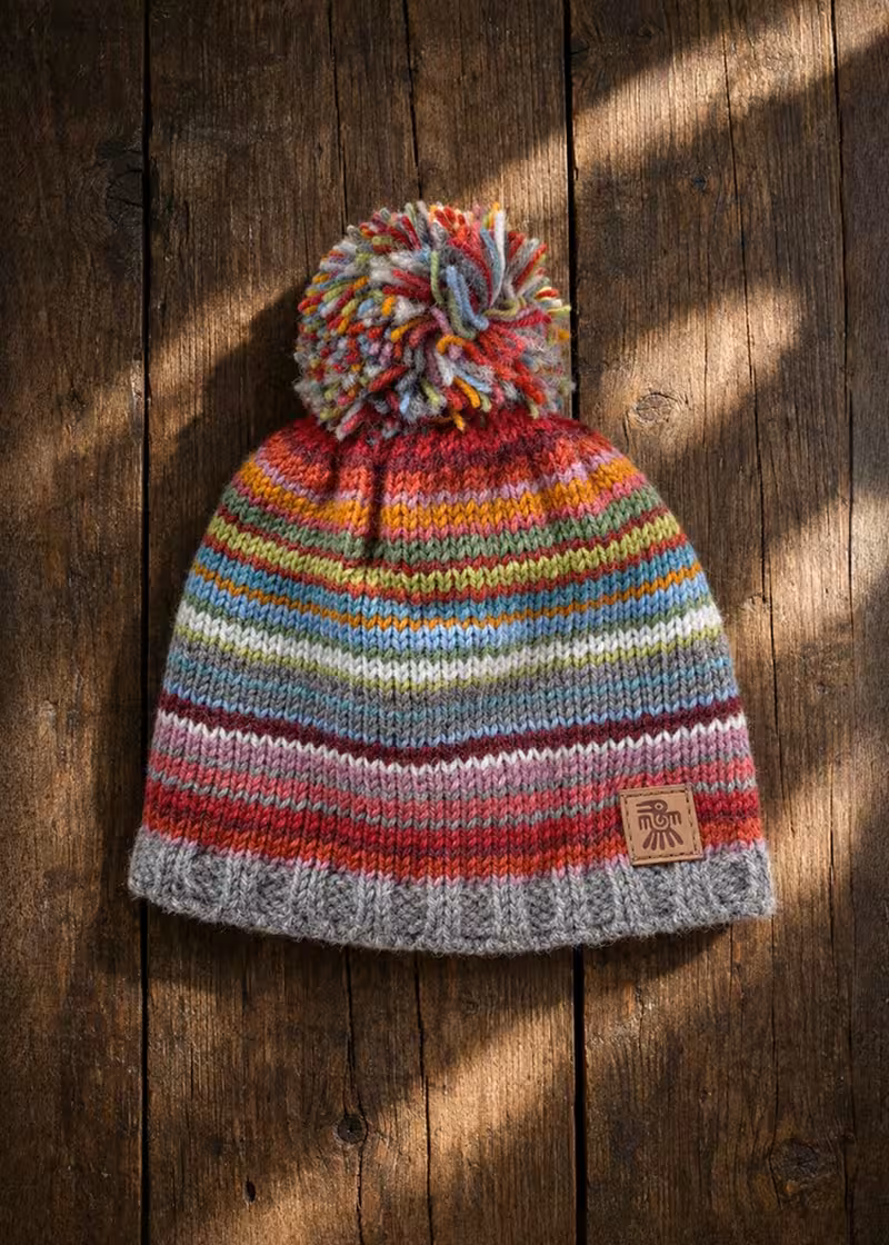pachamama-kids-seville-woollen-bobble-hat-ww pachamama-kids-seville-woollen-bobble-hat-ww