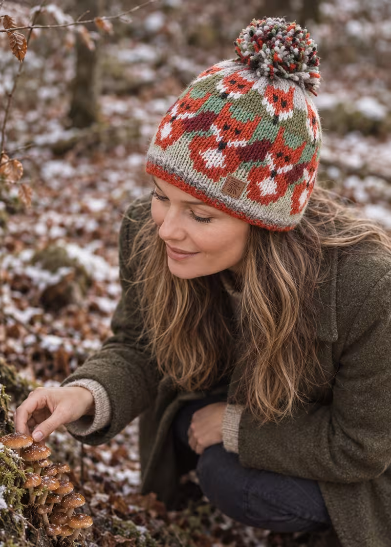 pachamama-skulk-of-foxes-bobble-beanie-hat-ww pachamama-skulk-of-foxes-bobble-beanie-hat-ww