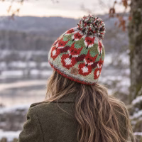 Fairtrade Pure Skulk Of Foxes Bobble Beanie