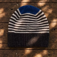 Men's Stylish Stripes Lambswool Hat