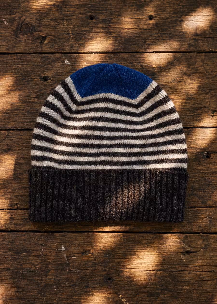 stylish-stripes-blue-pure-lambswool-hat-ww stylish-stripes-blue-pure-lambswool-hat-ww