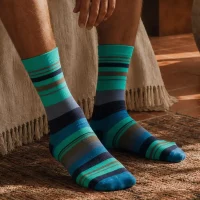 Maddock Stripe Bamboo Socks (Men's)